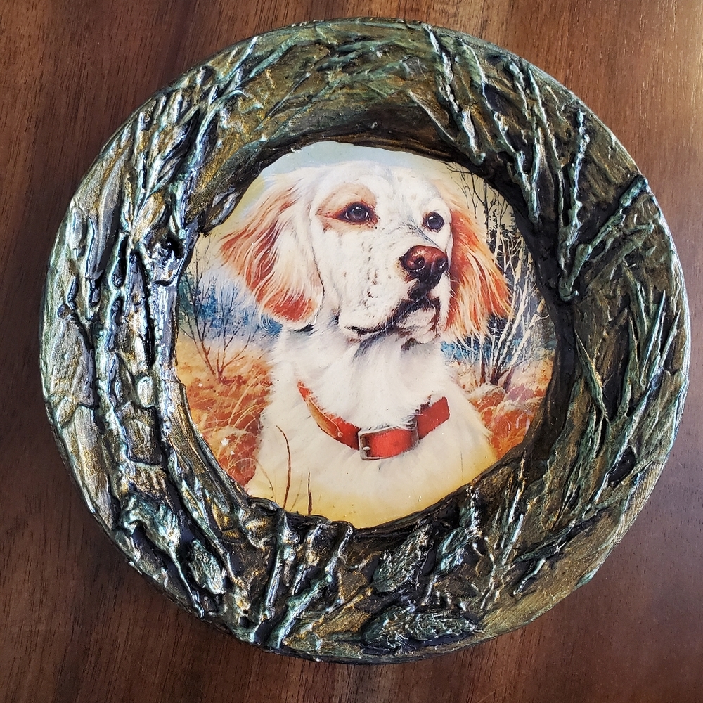 Dog Decorative plate